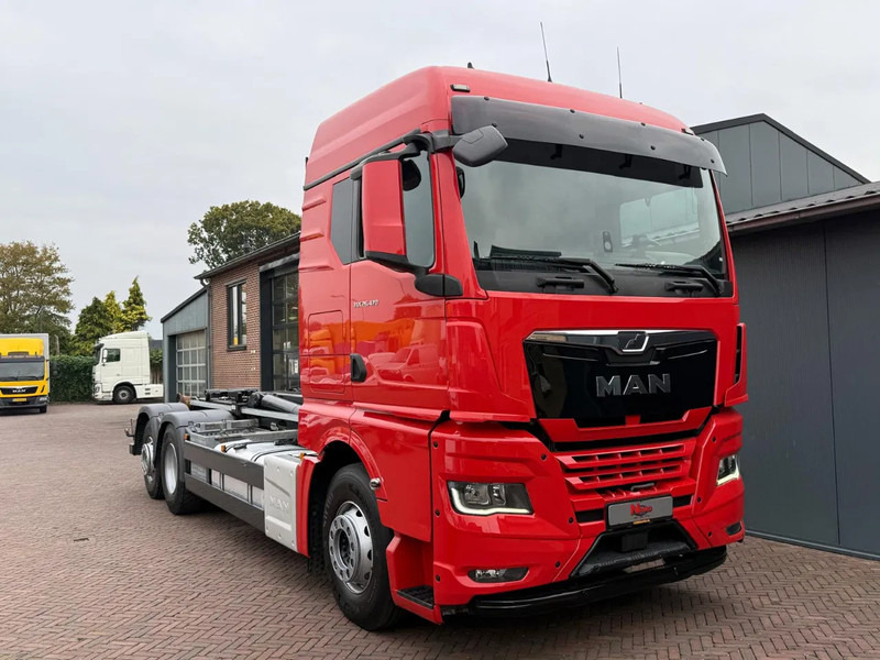 MAN TGX 26.470 Haakarm 21Ton VDL Sleepcabine Retarder Fridge - Camión portacontenedore/ Intercambiable: foto 1 MAN TGX 26.470 Haakarm 21Ton VDL Sleepcabine Retarder Fridge - Camión portacontenedore/ Intercambiable: foto 1