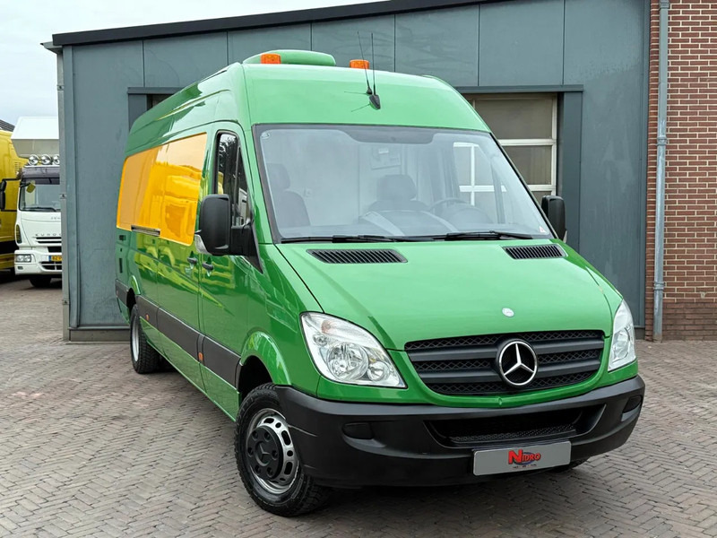Mercedes-Benz Sprinter 516 Rico Riool en Leiding Inspectie St. Airco Kachel Cruise 1e Eigenaar Origi. NL Tr. Haak - Furgón: foto 1 Mercedes-Benz Sprinter 516 Rico Riool en Leiding Inspectie St. Airco Kachel Cruise 1e Eigenaar Origi. NL Tr. Haak - Furgón: foto 1