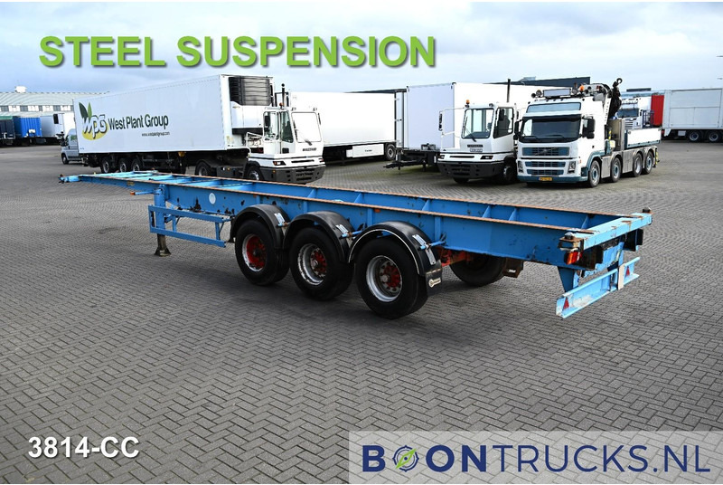 Blumhardt Cont.-Sal 40.24 E FIXED CHASSIS | 40ft * STEEL SUSPENSION * BPW / DRUM - Semirremolque portacontenedore/ Intercambiable: foto 2 Blumhardt Cont.-Sal 40.24 E FIXED CHASSIS | 40ft * STEEL SUSPENSION * BPW / DRUM - Semirremolque portacontenedore/ Intercambiable: foto 2