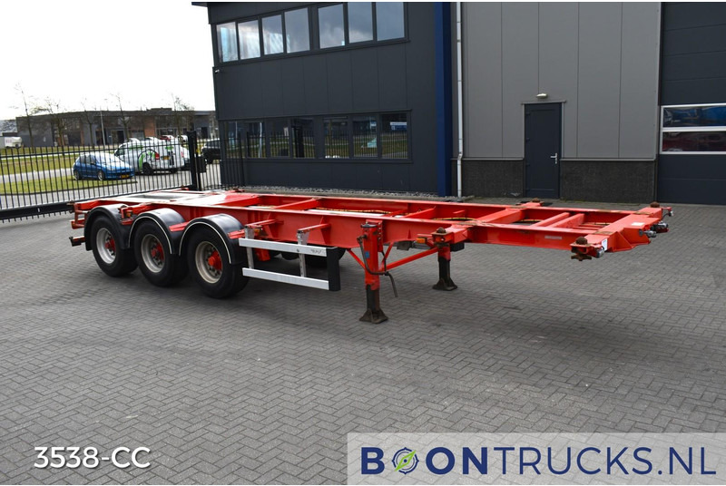 Burg BPO 12-27 CCXGX-00 TANK CHASSIS | 20-30ft * 3800 Kg * NL TRAILER - Semirremolque portacontenedore/ Intercambiable: foto 4 Burg BPO 12-27 CCXGX-00 TANK CHASSIS | 20-30ft * 3800 Kg * NL TRAILER - Semirremolque portacontenedore/ Intercambiable: foto 4