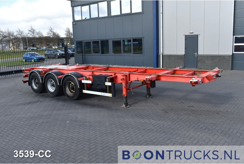 Burg BPO 12-27 CCXGX-00 TANK CHASSIS | 20-30ft * 3800 Kg * NL TRAILER - Semirremolque portacontenedore/ Intercambiable: foto 4 Burg BPO 12-27 CCXGX-00 TANK CHASSIS | 20-30ft * 3800 Kg * NL TRAILER - Semirremolque portacontenedore/ Intercambiable: foto 4
