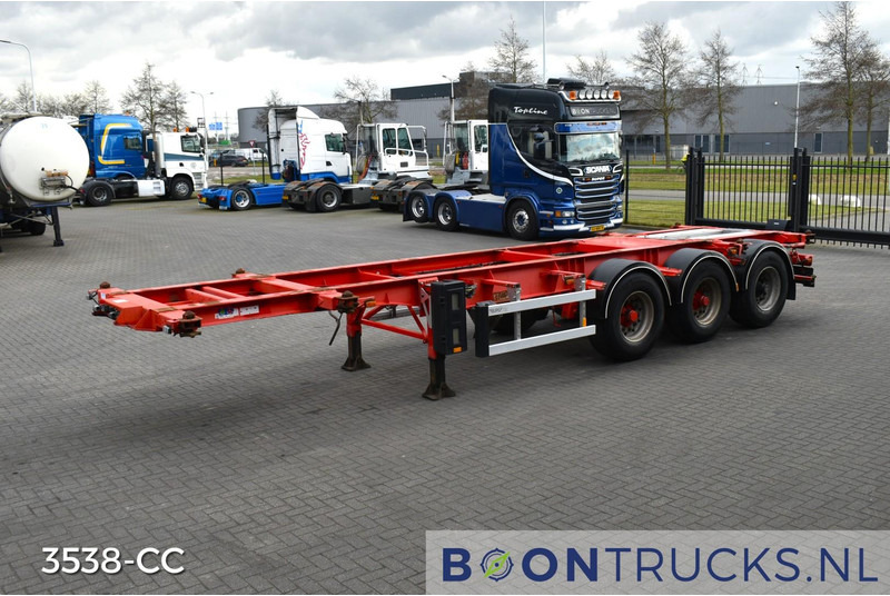 Burg BPO 12-27 CCXGX-00 TANK CHASSIS | 20-30ft * 3800 Kg * NL TRAILER - Semirremolque portacontenedore/ Intercambiable: foto 5 Burg BPO 12-27 CCXGX-00 TANK CHASSIS | 20-30ft * 3800 Kg * NL TRAILER - Semirremolque portacontenedore/ Intercambiable: foto 5