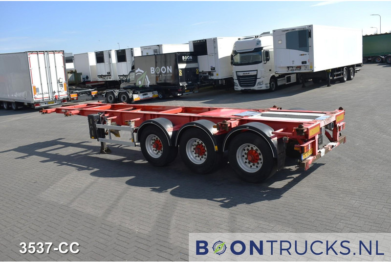 Burg BPO 12 27 CCXGX 01 TANK CHASSIS | 20-30ft * 3850 Kg * ADR * NL TRAILER - Semirremolque portacontenedore/ Intercambiable: foto 3 Burg BPO 12 27 CCXGX 01 TANK CHASSIS | 20-30ft * 3850 Kg * ADR * NL TRAILER - Semirremolque portacontenedore/ Intercambiable: foto 3