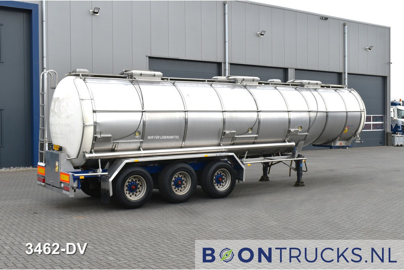 Burg BPO 12-27 Z TANK | 32,7 M³ * 3 COMP. * FOOD * STAINLESS STEEL * APK 05-2025 - Semirremolque cisterna: foto 1 Burg BPO 12-27 Z TANK | 32,7 M³ * 3 COMP. * FOOD * STAINLESS STEEL * APK 05-2025 - Semirremolque cisterna: foto 1
