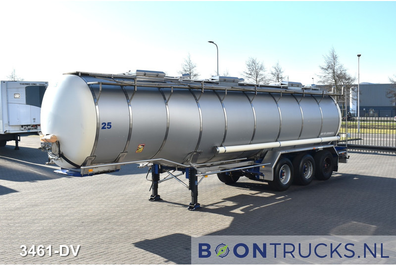 Burg BPO 12-27 Z TANK | 32,8 M³ * 3 COMP. * FOOD * STAINLESS STEEL * APK 10-2025 - Semirremolque cisterna: foto 5 Burg BPO 12-27 Z TANK | 32,8 M³ * 3 COMP. * FOOD * STAINLESS STEEL * APK 10-2025 - Semirremolque cisterna: foto 5