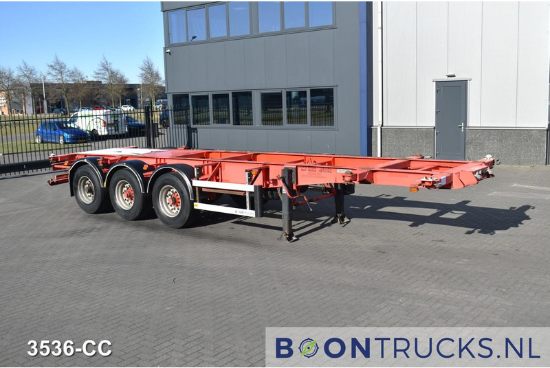 Burg BPO 12 27CDM12 TANK CHASSIS | 20-30ft * 3800 Kg * NL TRAILER - Semirremolque portacontenedore/ Intercambiable: foto 4 Burg BPO 12 27CDM12 TANK CHASSIS | 20-30ft * 3800 Kg * NL TRAILER - Semirremolque portacontenedore/ Intercambiable: foto 4