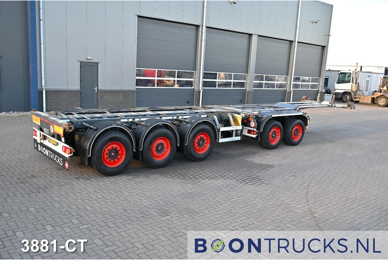 D-Tec COMBITRAILER S-LINE CT-521-S | 2x20-40-45ft HC * 3x STEERING * 4x LIFT AXLE * NL TRAILER * APK 04-2026 - Semirremolque portacontenedore/ Intercambiable: foto 1 D-Tec COMBITRAILER S-LINE CT-521-S | 2x20-40-45ft HC * 3x STEERING * 4x LIFT AXLE * NL TRAILER * APK 04-2026 - Semirremolque portacontenedore/ Intercambiable: foto 1