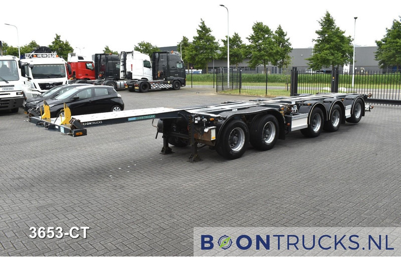 D-Tec CT-60-05D COMBITRAILER | 2x20-30-40-45ft HC * 3x STEERING * 3x LIFT AXLE * NL TRAILER - Semirremolque portacontenedore/ Intercambiable: foto 5 D-Tec CT-60-05D COMBITRAILER | 2x20-30-40-45ft HC * 3x STEERING * 3x LIFT AXLE * NL TRAILER - Semirremolque portacontenedore/ Intercambiable: foto 5