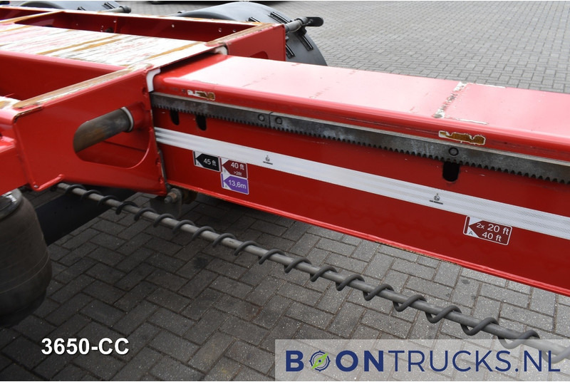 Semirremolque portacontenedore/ Intercambiable D-Tec FLEXITRAILER | 2x20-30-40-45ft HC * 2x LIFT AXLE * 2x EXTENDABLE * MOT 11-2025: foto 13