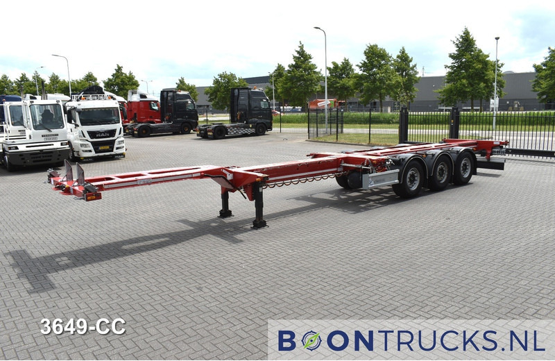 D-Tec FLEXITRAILER | 2x20-30-40-45ft HC * 2x LIFT AXLE * 2x EXTENDABLE * NL TRAILER * APK 09-2026 - Semirremolque portacontenedore/ Intercambiable: foto 5 D-Tec FLEXITRAILER | 2x20-30-40-45ft HC * 2x LIFT AXLE * 2x EXTENDABLE * NL TRAILER * APK 09-2026 - Semirremolque portacontenedore/ Intercambiable: foto 5