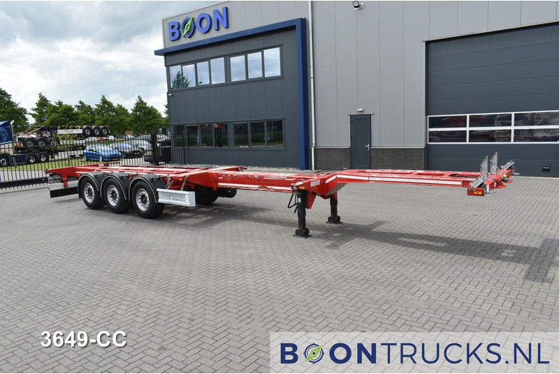 D-Tec FLEXITRAILER | 2x20-30-40-45ft HC * 2x LIFT AXLE * 2x EXTENDABLE * NL TRAILER * APK 09-2026 - Semirremolque portacontenedore/ Intercambiable: foto 4 D-Tec FLEXITRAILER | 2x20-30-40-45ft HC * 2x LIFT AXLE * 2x EXTENDABLE * NL TRAILER * APK 09-2026 - Semirremolque portacontenedore/ Intercambiable: foto 4