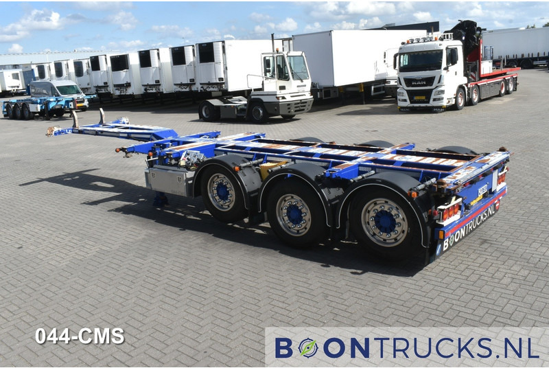 D-Tec FLEXITRAILER | 2x20-30-40-45ft HC * 2x LIFT AXLE * BPW/DISC * 3x EXT * NL TRAILER * APK 05-2026 - Semirremolque portacontenedore/ Intercambiable: foto 3 D-Tec FLEXITRAILER | 2x20-30-40-45ft HC * 2x LIFT AXLE * BPW/DISC * 3x EXT * NL TRAILER * APK 05-2026 - Semirremolque portacontenedore/ Intercambiable: foto 3