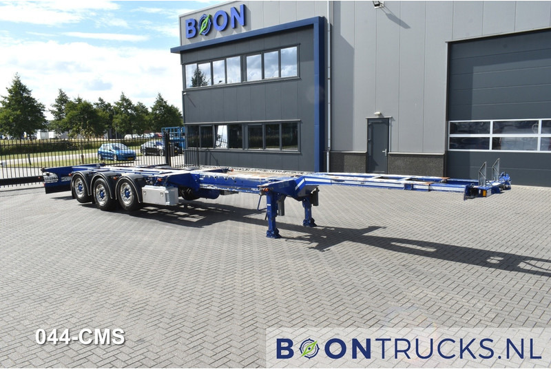 D-Tec FLEXITRAILER | 2x20-30-40-45ft HC * 2x LIFT AXLE * BPW/DISC * 3x EXT * NL TRAILER * APK 05-2026 - Semirremolque portacontenedore/ Intercambiable: foto 4 D-Tec FLEXITRAILER | 2x20-30-40-45ft HC * 2x LIFT AXLE * BPW/DISC * 3x EXT * NL TRAILER * APK 05-2026 - Semirremolque portacontenedore/ Intercambiable: foto 4