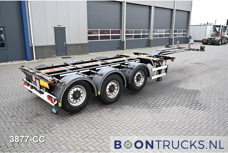 D-Tec FLEXITRAILER LS | 2x20-30-40-45ft HC * 2x LIFT AXLE * BPW / DISC * 2x EXTENDABLE - Semirremolque portacontenedore/ Intercambiable: foto 1 D-Tec FLEXITRAILER LS | 2x20-30-40-45ft HC * 2x LIFT AXLE * BPW / DISC * 2x EXTENDABLE - Semirremolque portacontenedore/ Intercambiable: foto 1