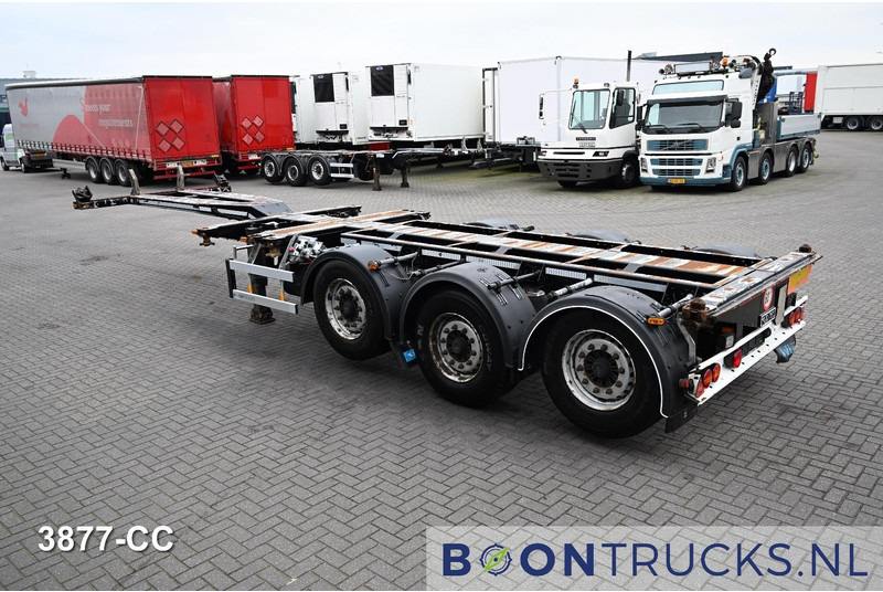 D-Tec FLEXITRAILER LS | 2x20-30-40-45ft HC * 2x LIFT AXLE * BPW / DISC * 2x EXTENDABLE - Semirremolque portacontenedore/ Intercambiable: foto 3 D-Tec FLEXITRAILER LS | 2x20-30-40-45ft HC * 2x LIFT AXLE * BPW / DISC * 2x EXTENDABLE - Semirremolque portacontenedore/ Intercambiable: foto 3
