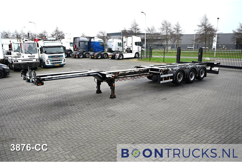 D-Tec FLEXITRAILER LS | 2x20-30-40-45ft HC * 2x LIFT AXLE * BPW / DISC * 2x EXTENDABLE - Semirremolque portacontenedore/ Intercambiable: foto 5 D-Tec FLEXITRAILER LS | 2x20-30-40-45ft HC * 2x LIFT AXLE * BPW / DISC * 2x EXTENDABLE - Semirremolque portacontenedore/ Intercambiable: foto 5