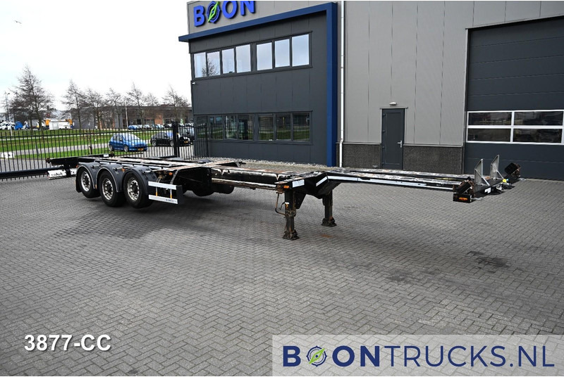 D-Tec FLEXITRAILER LS | 2x20-30-40-45ft HC * 2x LIFT AXLE * BPW / DISC * 2x EXTENDABLE - Semirremolque portacontenedore/ Intercambiable: foto 4 D-Tec FLEXITRAILER LS | 2x20-30-40-45ft HC * 2x LIFT AXLE * BPW / DISC * 2x EXTENDABLE - Semirremolque portacontenedore/ Intercambiable: foto 4