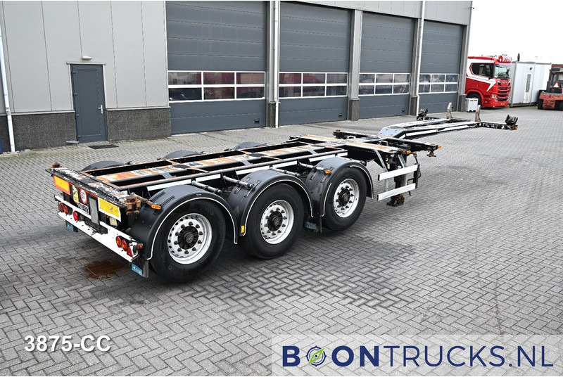 D-Tec FLEXITRAILER LS | 2x20-30-40-45ft HC * 2x LIFTAS * BPW / SCHIJF * APK 01-2027 - Semirremolque portacontenedore/ Intercambiable: foto 1 D-Tec FLEXITRAILER LS | 2x20-30-40-45ft HC * 2x LIFTAS * BPW / SCHIJF * APK 01-2027 - Semirremolque portacontenedore/ Intercambiable: foto 1