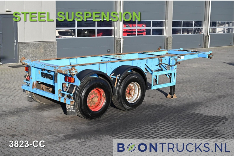 KOHLER CS 20/2 CHASSIS | 20ft * STEEL SUSPENSION * BPW / DRUM * 9x AVAILABLE - Semirremolque portacontenedore/ Intercambiable: foto 1 KOHLER CS 20/2 CHASSIS | 20ft * STEEL SUSPENSION * BPW / DRUM * 9x AVAILABLE - Semirremolque portacontenedore/ Intercambiable: foto 1