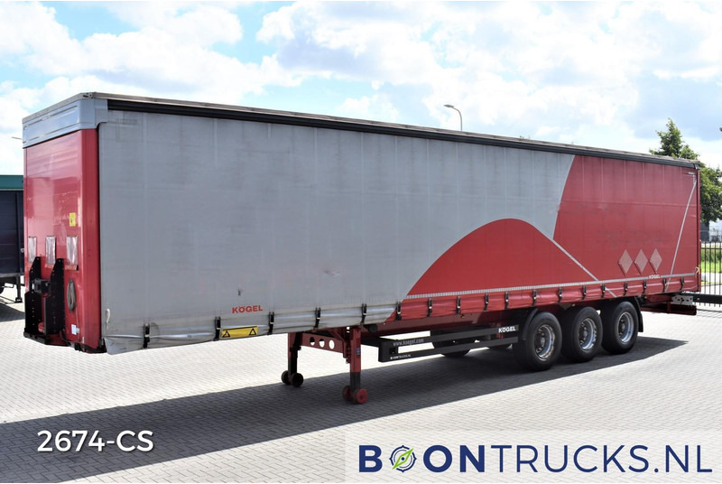 Kögel SN 24 | HARDWOOD FLOOR * ALU BOARDS * NL TRAILER * TOP! * - Semirremolque lona: foto 3 Kögel SN 24 | HARDWOOD FLOOR * ALU BOARDS * NL TRAILER * TOP! * - Semirremolque lona: foto 3