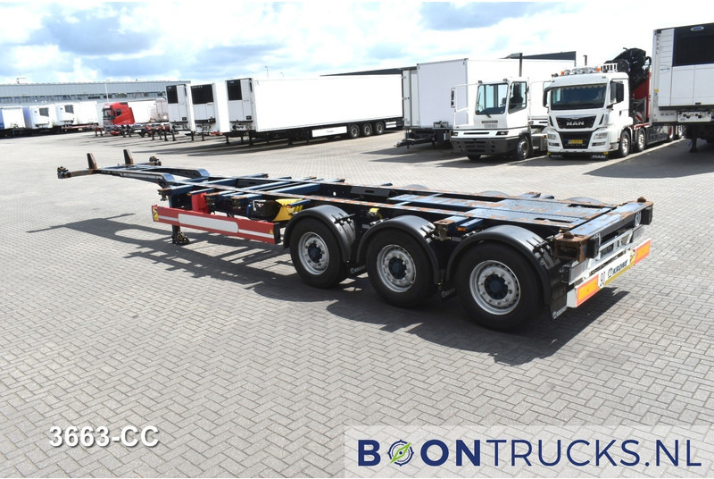 Krone SD BOX LINER | 2x20-40-45ft HC * LIFTACHSE * BPW/SCHEIBE * HECKSCHIEBER * 9x VERFÜGBAR - Semirremolque portacontenedore/ Intercambiable: foto 3 Krone SD BOX LINER | 2x20-40-45ft HC * LIFTACHSE * BPW/SCHEIBE * HECKSCHIEBER * 9x VERFÜGBAR - Semirremolque portacontenedore/ Intercambiable: foto 3