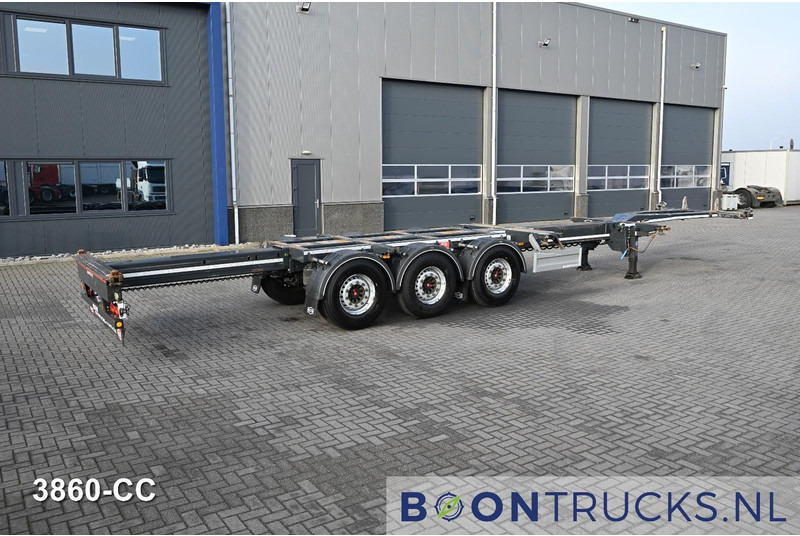 Pacton ET3 | 2x20-30-40-45ft HC * 2x EXTENDABLE * LIFT AXLE * NL TRAILER * APK 06-2026 - Semirremolque portacontenedore/ Intercambiable: foto 2 Pacton ET3 | 2x20-30-40-45ft HC * 2x EXTENDABLE * LIFT AXLE * NL TRAILER * APK 06-2026 - Semirremolque portacontenedore/ Intercambiable: foto 2
