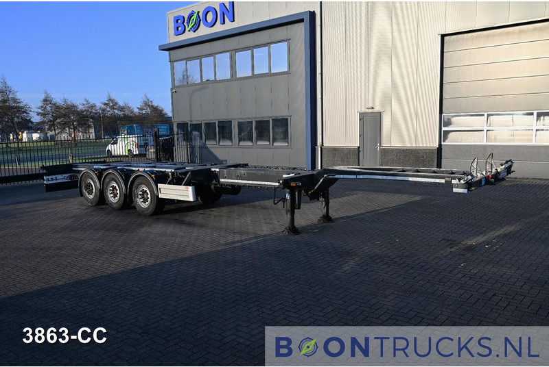 Pacton ET3 | 2x20-30-40-45ft HC * LIFT AXLE * 2x EXTENDABLE * NL TRAINER * APK 09-2026 - Semirremolque portacontenedore/ Intercambiable: foto 4 Pacton ET3 | 2x20-30-40-45ft HC * LIFT AXLE * 2x EXTENDABLE * NL TRAINER * APK 09-2026 - Semirremolque portacontenedore/ Intercambiable: foto 4
