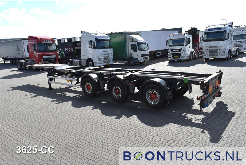Renders ROC 12.27CC | 2x20-30-40-45ft HC * X-STEERING * SAF/DISC * NL TRAILER - Semirremolque portacontenedore/ Intercambiable: foto 2 Renders ROC 12.27CC | 2x20-30-40-45ft HC * X-STEERING * SAF/DISC * NL TRAILER - Semirremolque portacontenedore/ Intercambiable: foto 2