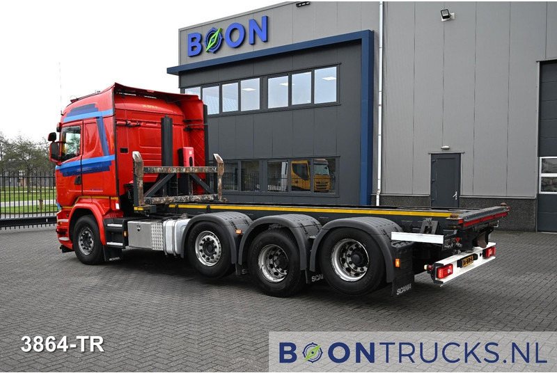 Scania R450 8x2 | EURO6 * CONTAINER TRANSPORT * 20ft TIPPING * NL TRUCK * APK 02-2026 - Camión portacontenedore/ Intercambiable: foto 4 Scania R450 8x2 | EURO6 * CONTAINER TRANSPORT * 20ft TIPPING * NL TRUCK * APK 02-2026 - Camión portacontenedore/ Intercambiable: foto 4