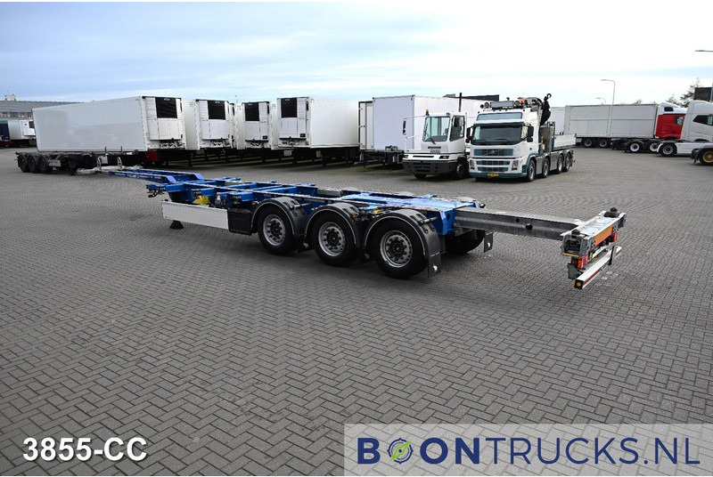 Schmitz Cargobull SCB*S3B | 2x20-30-40-45ft HC * LIFT AXLE * DISC BRAKE * EXTENDABLE REAR - Semirremolque portacontenedore/ Intercambiable: foto 3 Schmitz Cargobull SCB*S3B | 2x20-30-40-45ft HC * LIFT AXLE * DISC BRAKE * EXTENDABLE REAR - Semirremolque portacontenedore/ Intercambiable: foto 3