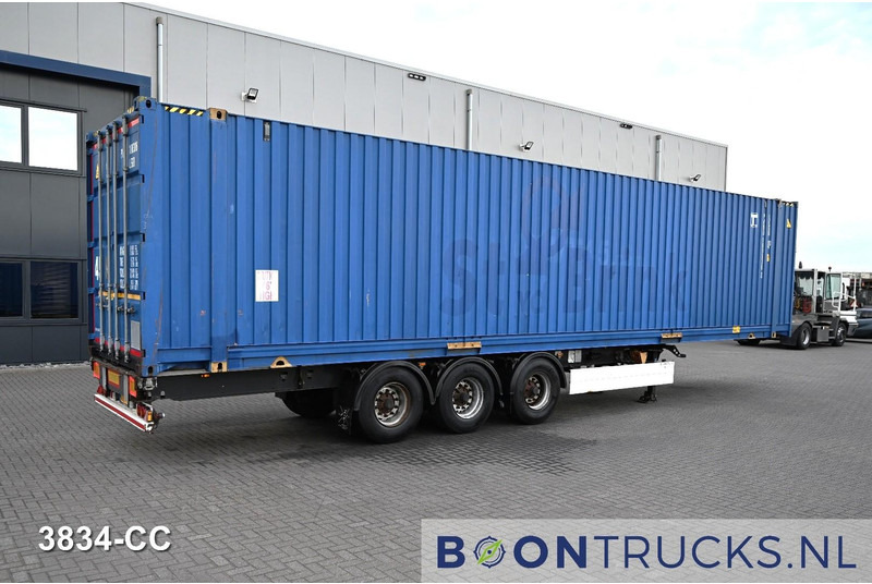 Schmitz Cargobull SCF 24 FIXXED CHASSIS | 40ft HC * 4350 kg * APK 12-2026 * NL TRAILER - Semirremolque caja cerrada: foto 1 Schmitz Cargobull SCF 24 FIXXED CHASSIS | 40ft HC * 4350 kg * APK 12-2026 * NL TRAILER - Semirremolque caja cerrada: foto 1