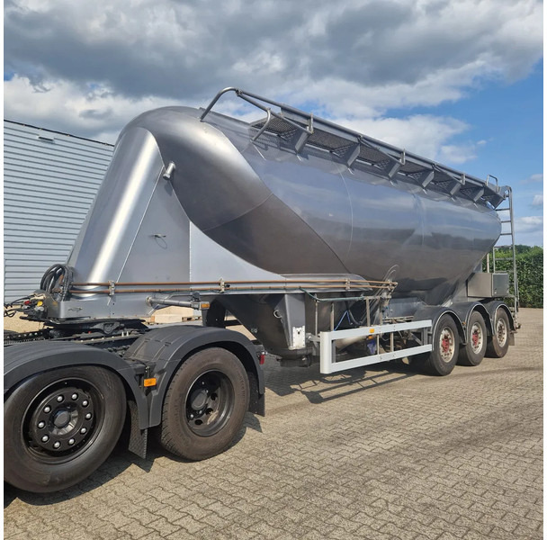 Zvvz 38000 liter aluminium GMP, veevoeder onderlosser met Vogelsang pomp - Semirremolque cisterna: foto 1 Zvvz 38000 liter aluminium GMP, veevoeder onderlosser met Vogelsang pomp - Semirremolque cisterna: foto 1