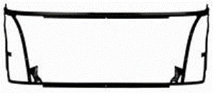 UPPER GRILLE INNER FRAME MS110148, 1746585 - Parrilla: foto 1 UPPER GRILLE INNER FRAME MS110148, 1746585 - Parrilla: foto 1