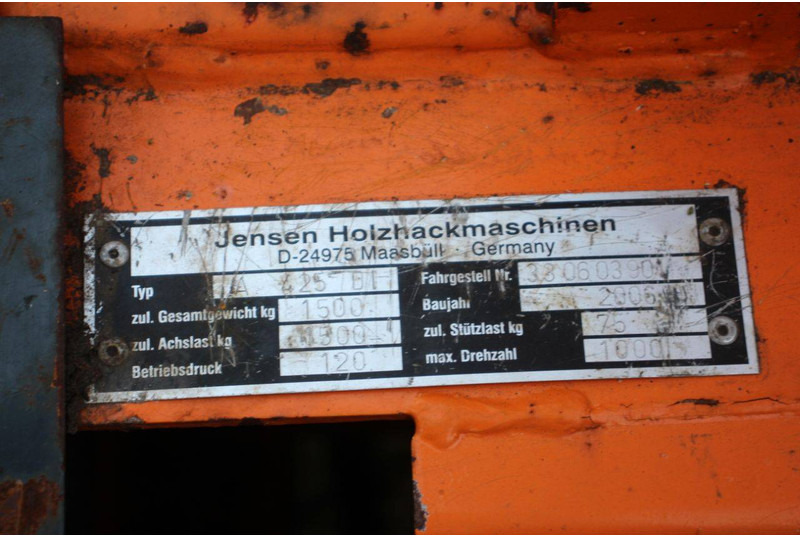 Trituradora de madera Jensen A425DI: foto 20