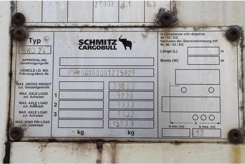 Schmitz Cargobull SKO 24 - Semirremolque frigorífico: foto 4 Schmitz Cargobull SKO 24 - Semirremolque frigorífico: foto 4