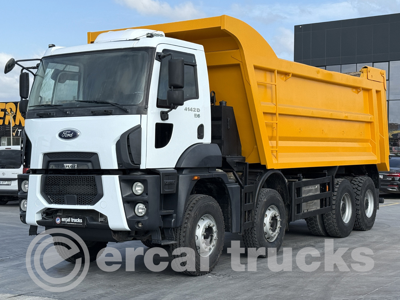 FORD 2017 FORD CARGO 4142 D / MANUAL-AC -EURO6-8X4-HARDOX TIPPER - Camión volquete: foto 1 FORD 2017 FORD CARGO 4142 D / MANUAL-AC -EURO6-8X4-HARDOX TIPPER - Camión volquete: foto 1