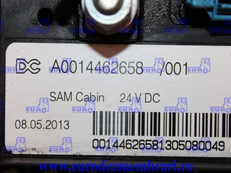 TABLOU SIGURANTE MERCEDES ACTROS MP4 SAM CABIN A0014462658, A0014466858 - Fusible para Camión: foto 3 TABLOU SIGURANTE MERCEDES ACTROS MP4 SAM CABIN A0014462658, A0014466858 - Fusible para Camión: foto 3