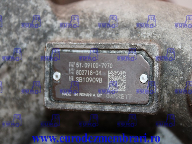 TURBOSUFLANTA MAN D26 EURO 6 51.09100.7970 - Turbocompresor para Camión: foto 2 TURBOSUFLANTA MAN D26 EURO 6 51.09100.7970 - Turbocompresor para Camión: foto 2