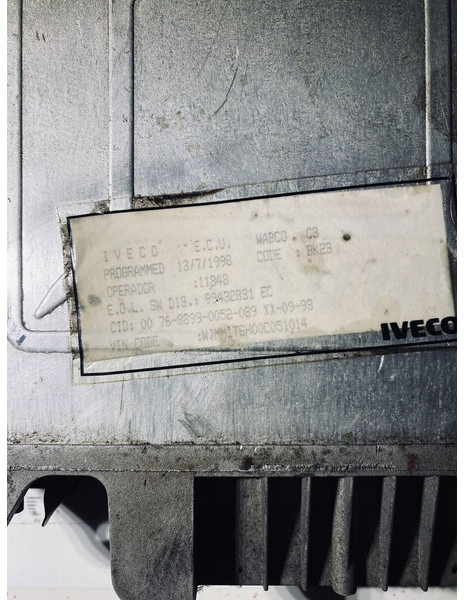 Iveco Wabco 99432831 - Unidad de control: foto 2 Iveco Wabco 99432831 - Unidad de control: foto 2