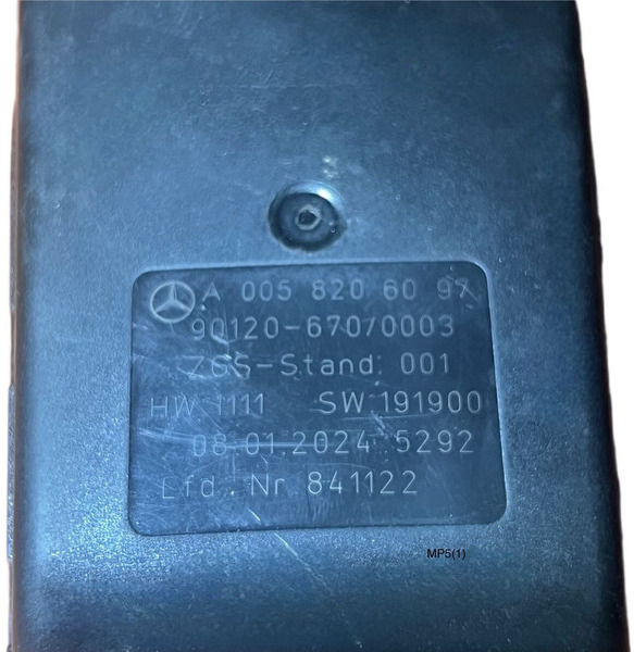 Mercedes-Benz MP5 - Suspensión: foto 3 Mercedes-Benz MP5 - Suspensión: foto 3