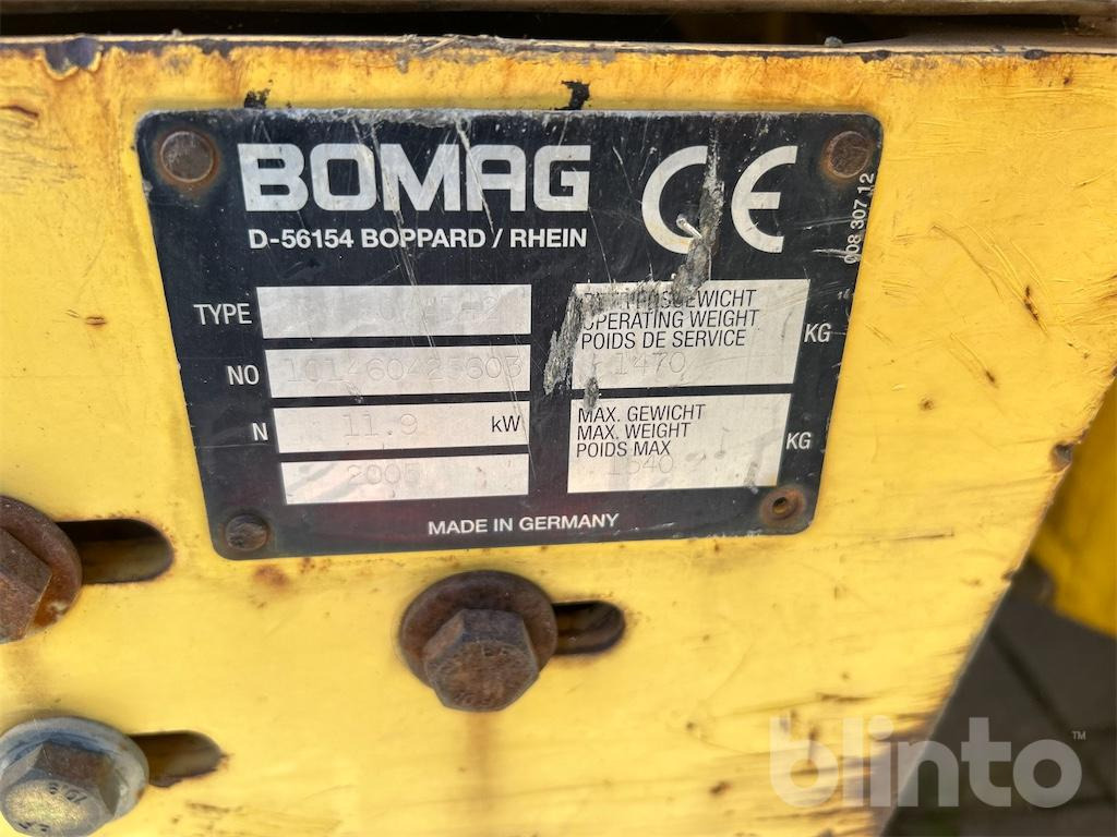 BOMAG BW80 AD-2 (2005) - Apisonadora de asfalto: foto 5 BOMAG BW80 AD-2 (2005) - Apisonadora de asfalto: foto 5