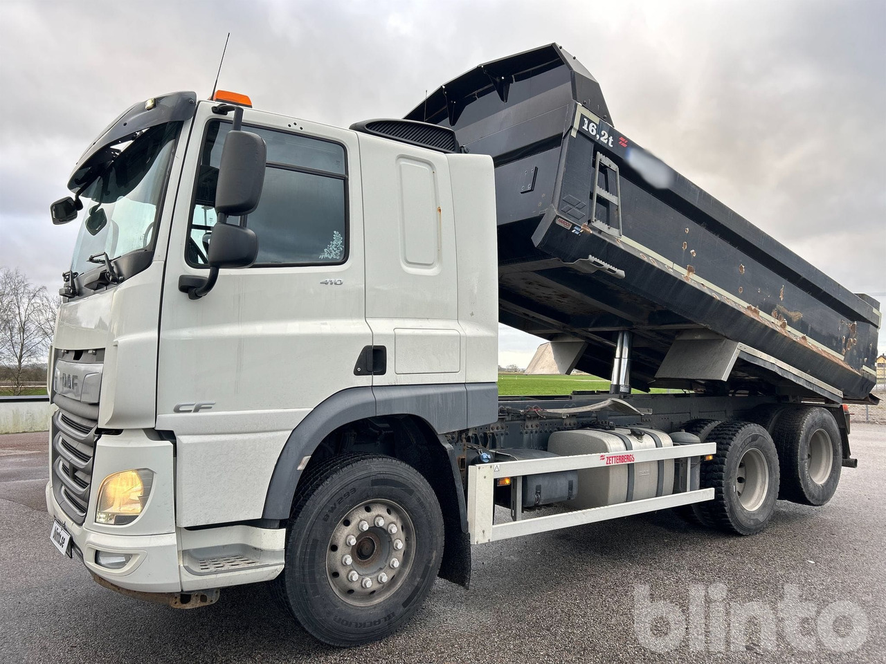 DAF CF410 6x2 Zetterberg ZD4 - Camión volquete: foto 2 DAF CF410 6x2 Zetterberg ZD4 - Camión volquete: foto 2