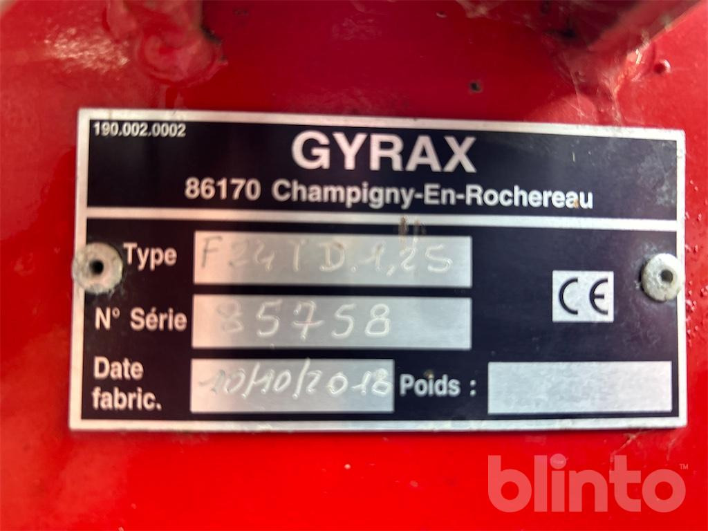 Gyrax F24TD1,25 (2018) - Astilladora de leña: foto 5 Gyrax F24TD1,25 (2018) - Astilladora de leña: foto 5