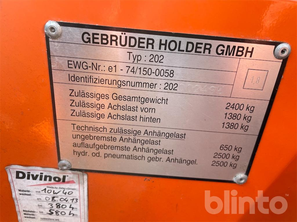 Holder 202 (2007) - Máquina quitanieve: foto 5 Holder 202 (2007) - Máquina quitanieve: foto 5