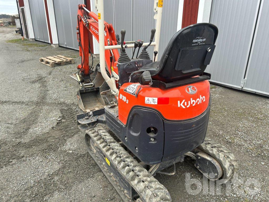 Kubota U10-3 med transportkärra - Miniexcavadora: foto 4 Kubota U10-3 med transportkärra - Miniexcavadora: foto 4