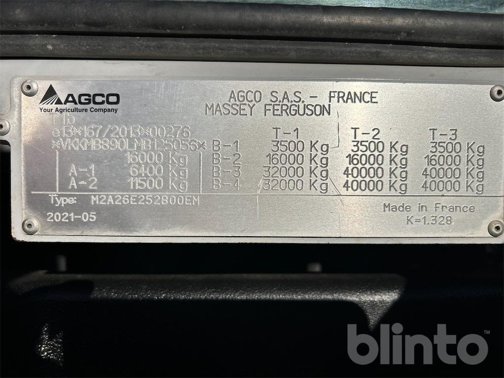 Massey Ferguson MF 8S.265 Dyna E-Power (2021) - Tractor: foto 5 Massey Ferguson MF 8S.265 Dyna E-Power (2021) - Tractor: foto 5