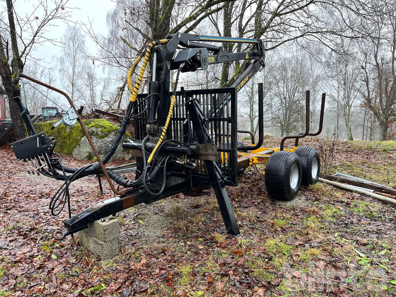 Moheda 9 ton - Remolque forestal: foto 1 Moheda 9 ton - Remolque forestal: foto 1