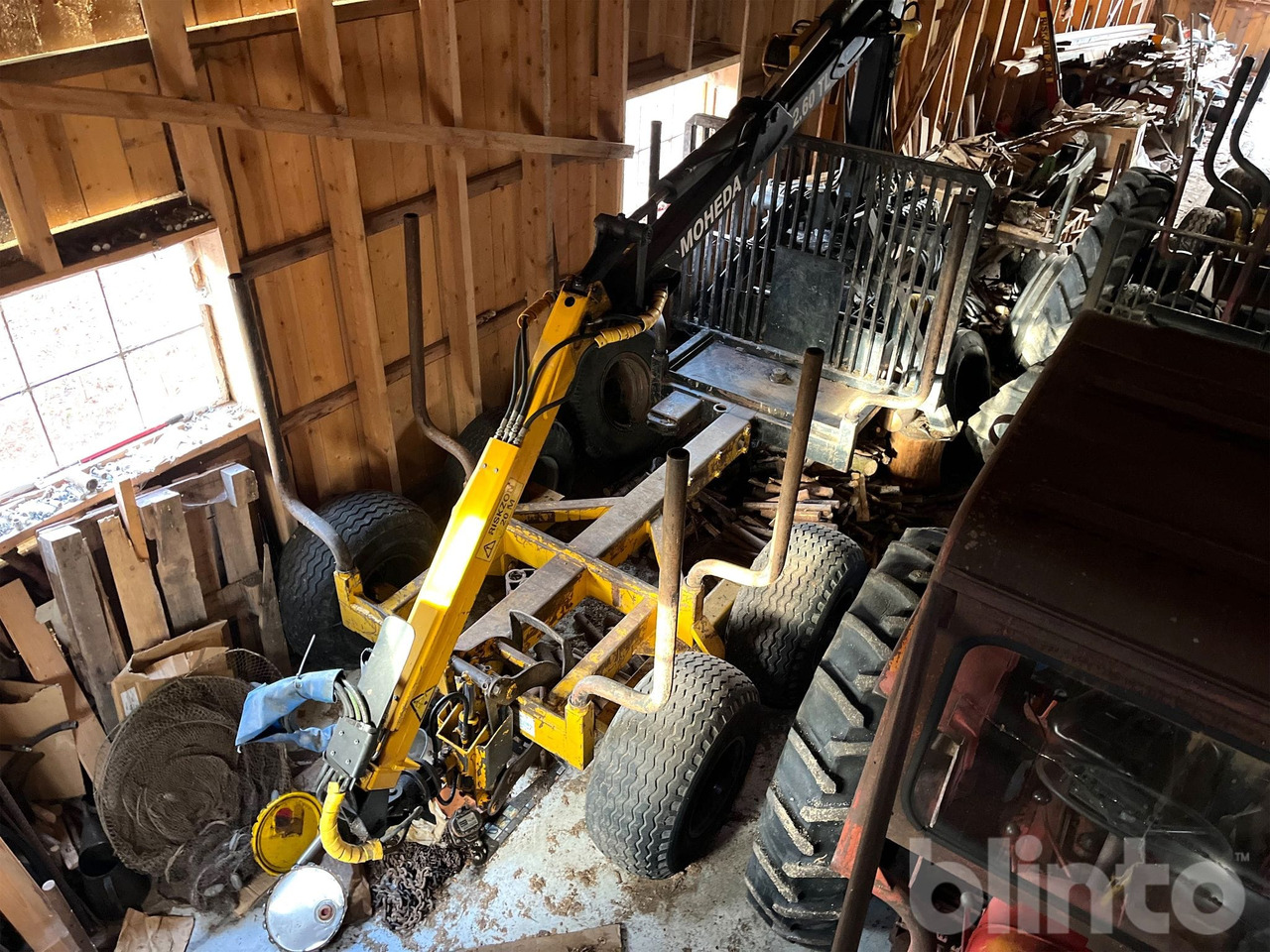 Mohedavagnen 95 - Remolque forestal: foto 2 Mohedavagnen 95 - Remolque forestal: foto 2