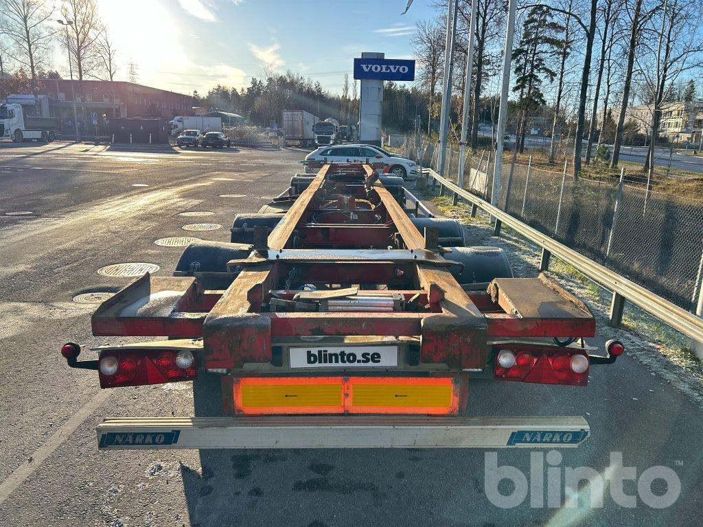 NÄRKO D4YF51H11 / 4 axlad - Remolque portacontenedore/ Intercambiable: foto 5 NÄRKO D4YF51H11 / 4 axlad - Remolque portacontenedore/ Intercambiable: foto 5