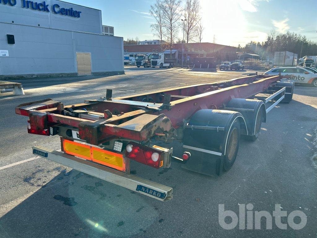 NÄRKO D4YF51H11 / 4 axlad - Remolque portacontenedore/ Intercambiable: foto 4 NÄRKO D4YF51H11 / 4 axlad - Remolque portacontenedore/ Intercambiable: foto 4